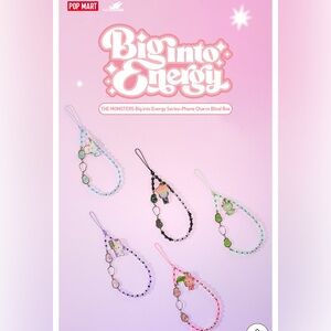 SEALED WHOLE SET- The Monsters Big into Energy-Phone Charms- Possible SECRET